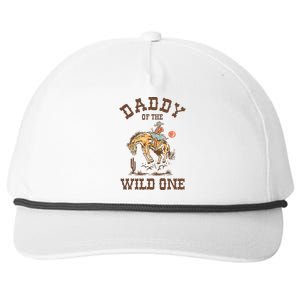 Daddy Of The Wild One 1st Birthday Rodeo Western Cowboy Snapback Five-Panel Rope Hat