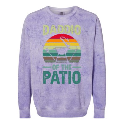 Daddio Of The Patio Colorblast Crewneck Sweatshirt