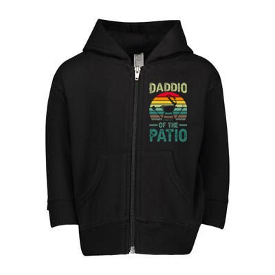 Daddio Of The Patio Toddler Zip Fleece Hoodie