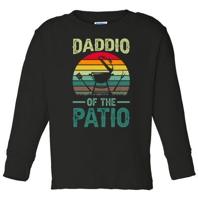 Daddio Of The Patio Toddler Long Sleeve Shirt