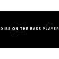 Dibs On The Bass Player Bassist Bass Guitar Bumper Sticker