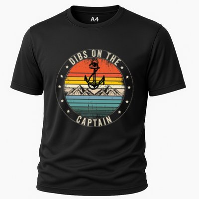 Dibs On The Captain Cooling Performance Crew T-Shirt