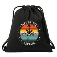 Dibs On The Captain Drawstring Bag