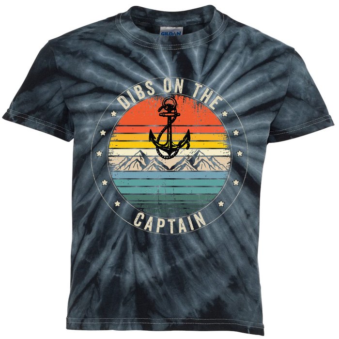 Dibs On The Captain Kids Tie-Dye T-Shirt