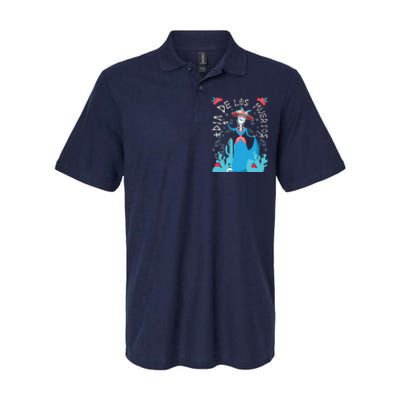 Day Of The Dead Dia De Los Muertos Softstyle Adult Sport Polo