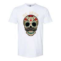 Day Of The Dead Mexico El Jefe Boss Sugar Skull Halloween Softstyle CVC T-Shirt