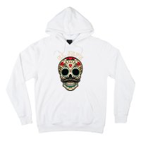 Day Of The Dead Mexico El Jefe Boss Sugar Skull Halloween Hoodie