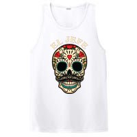 Day Of The Dead Mexico El Jefe Boss Sugar Skull Halloween PosiCharge Competitor Tank