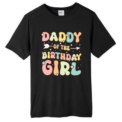 Daddy Of The Birthday Girl Dad Matching Birthday Tall Fusion ChromaSoft Performance T-Shirt