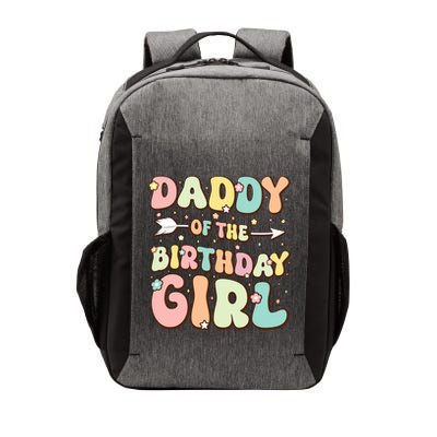 Daddy Of The Birthday Girl Dad Matching Birthday Vector Backpack