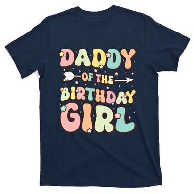 Daddy Of The Birthday Girl Dad Matching Birthday T-Shirt