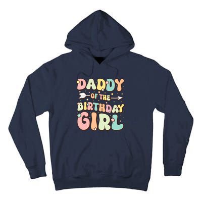 Daddy Of The Birthday Girl Dad Matching Birthday Tall Hoodie