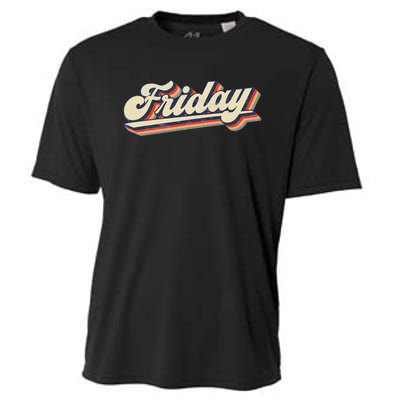 Days Of The Week Friday Cooling Performance Crew T-Shirt