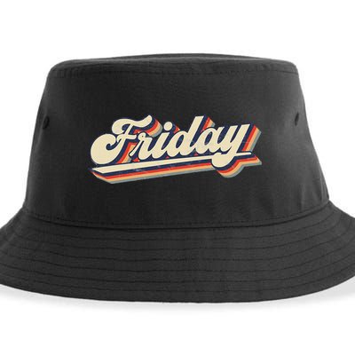 Days Of The Week Friday Sustainable Bucket Hat