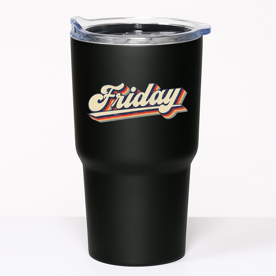Days Of The Week Friday Tumbler
