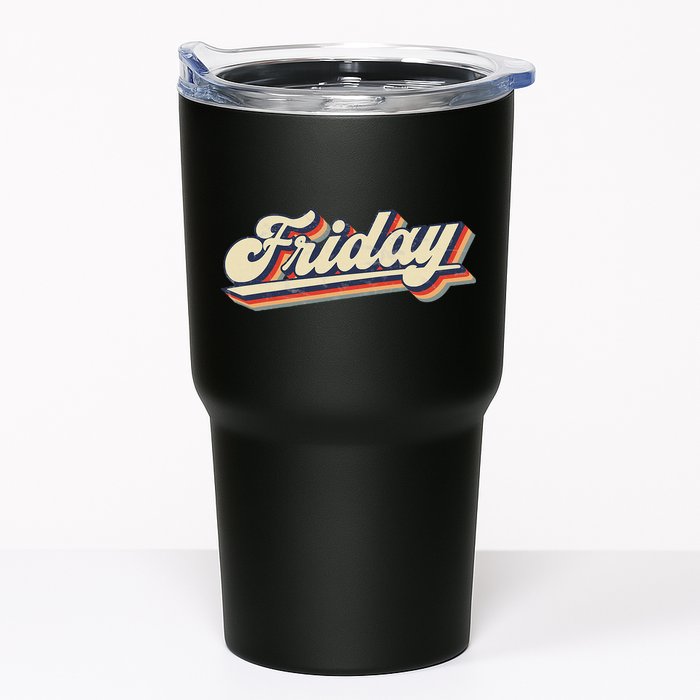 Days Of The Week Friday Tumbler
