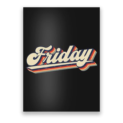 Days Of The Week Friday Poster