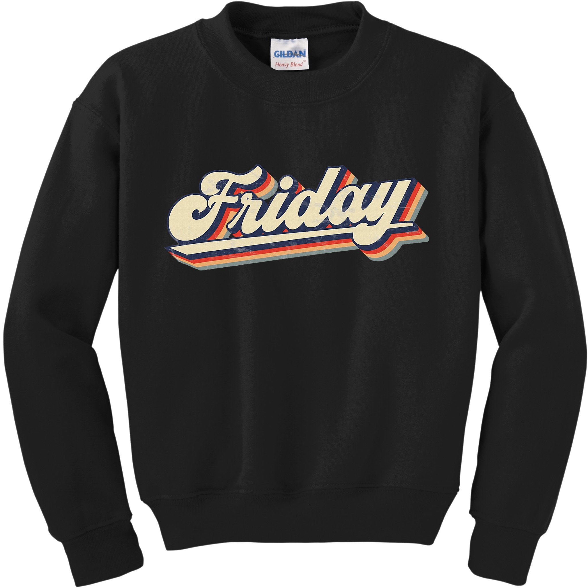 Days Of The Week Friday Kids Sweatshirt