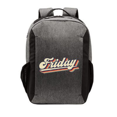 Days Of The Week Friday Vector Backpack