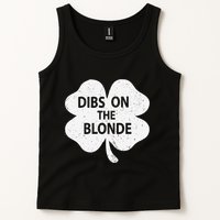 Dibs On The Redhead Or Dibs On The Blonde Funny St. Patricks Tank Top