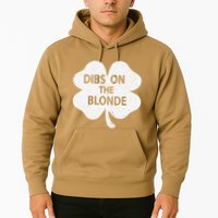Dibs On The Redhead Or Dibs On The Blonde Funny St. Patricks Hoodie