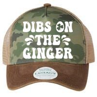 Dibs On The Ginger St Patricks Day Gingers Irish Redhead Legacy Tie Dye Trucker Hat
