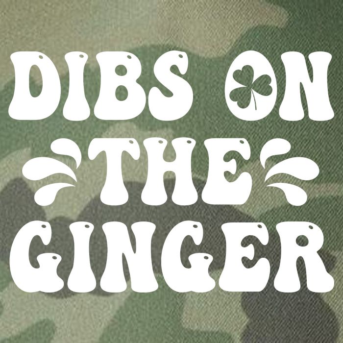 Dibs On The Ginger St Patricks Day Gingers Irish Redhead Legacy Tie Dye Trucker Hat
