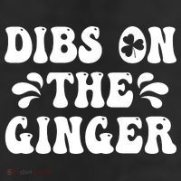 Dibs On The Ginger St Patricks Day Gingers Irish Redhead 7 Panel Mesh Trucker Snapback Hat