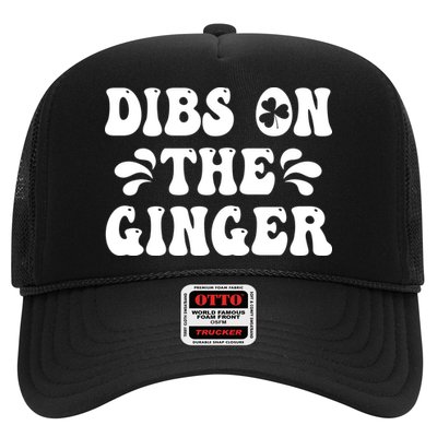 Dibs On The Ginger St Patricks Day Gingers Irish Redhead Trucker Hat