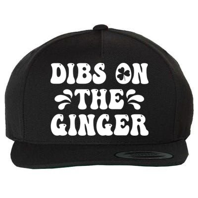 Dibs On The Ginger St Patricks Day Gingers Irish Redhead Wool Snapback Cap