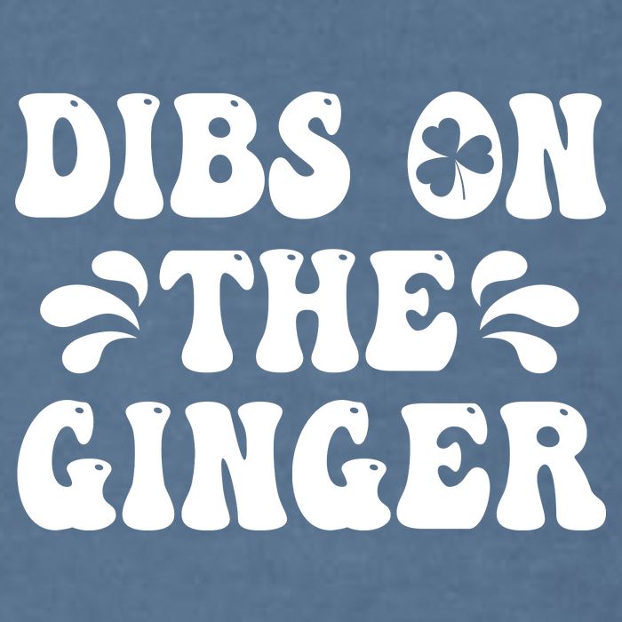Dibs On The Ginger St Patricks Day Gingers Irish Redhead Garment-Dyed Sweatshirt