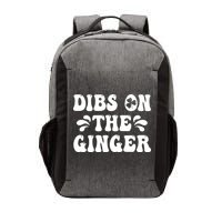Dibs On The Ginger St Patricks Day Gingers Irish Redhead Vector Backpack
