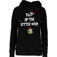 Dad Of The Little Who Pregnancy Announcement Womens Funnel Neck Pullover Hood