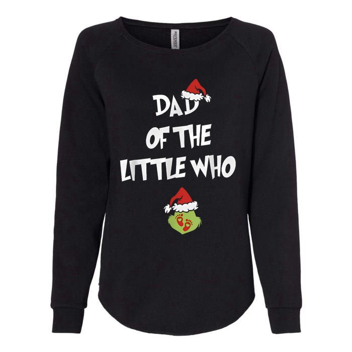 Dad Of The Little Who Pregnancy Announcement Womens California Wash Sweatshirt