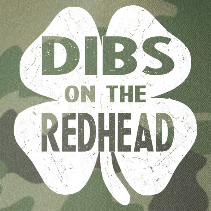 Dibs On The Redhead St PattyS Day Funny PatrickS Day Legacy Tie Dye Trucker Hat