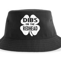 Dibs On The Redhead St PattyS Day Funny PatrickS Day Sustainable Bucket Hat