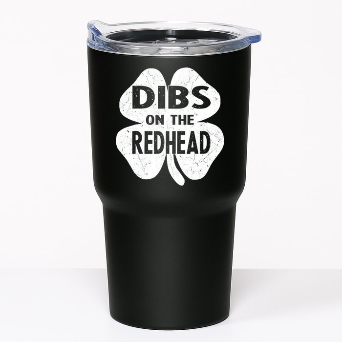 Dibs On The Redhead St PattyS Day Funny PatrickS Day Tumbler