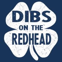 Dibs On The Redhead St PattyS Day Funny PatrickS Day Infant Baby Jersey Bodysuit