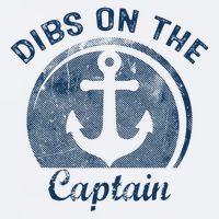 Dibs On The Captain Funny Boating Boat Lover Sueded Cloud Jersey T-Shirt