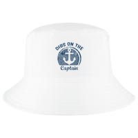 Dibs On The Captain Funny Boating Boat Lover Cool Comfort Performance Bucket Hat