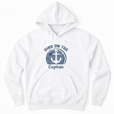 Dibs On The Captain Funny Boating Boat Lover Hoodie