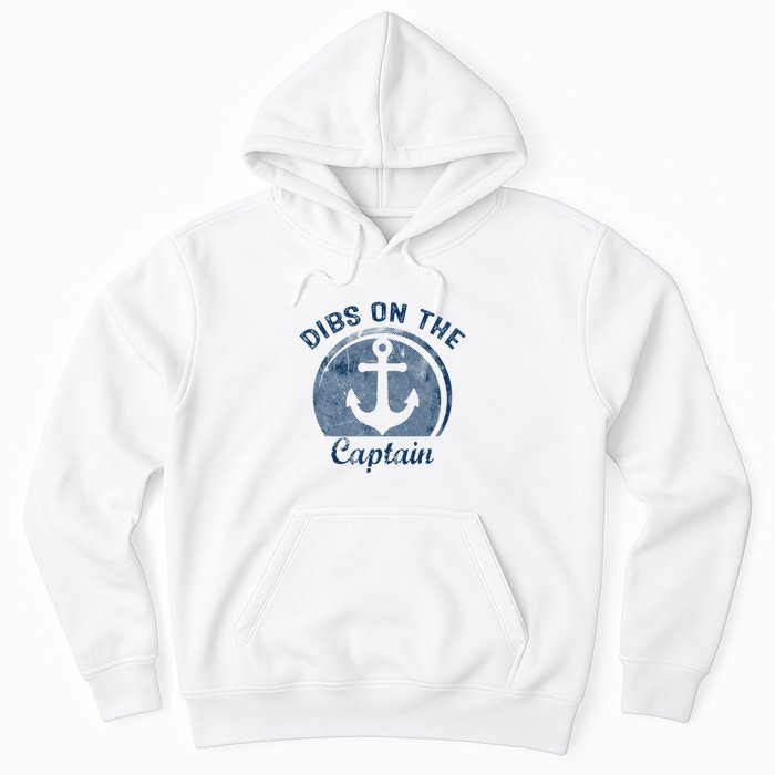 Dibs On The Captain Funny Boating Boat Lover Hoodie
