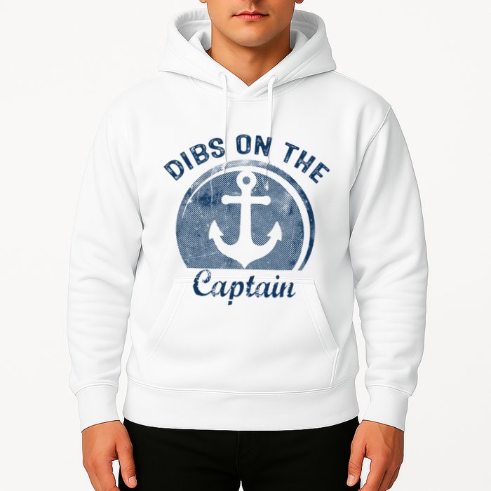 Dibs On The Captain Funny Boating Boat Lover Hoodie