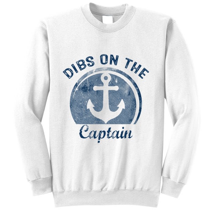 Dibs On The Captain Funny Boating Boat Lover Sweatshirt