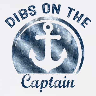 Dibs On The Captain Funny Boating Boat Lover T-Shirt
