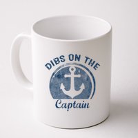 Dibs On The Captain Funny Boating Boat Lover Mug