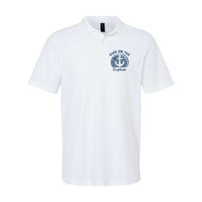 Dibs On The Captain Funny Boating Boat Lover Polo
