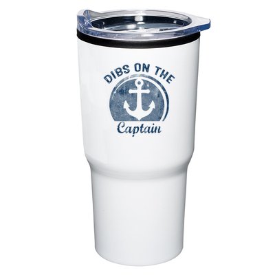 Dibs On The Captain Funny Boating Boat Lover Tumbler