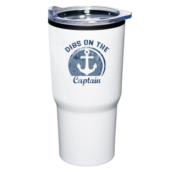 Dibs On The Captain Funny Boating Boat Lover Tumbler