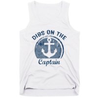 Dibs On The Captain Funny Boating Boat Lover Tank Top